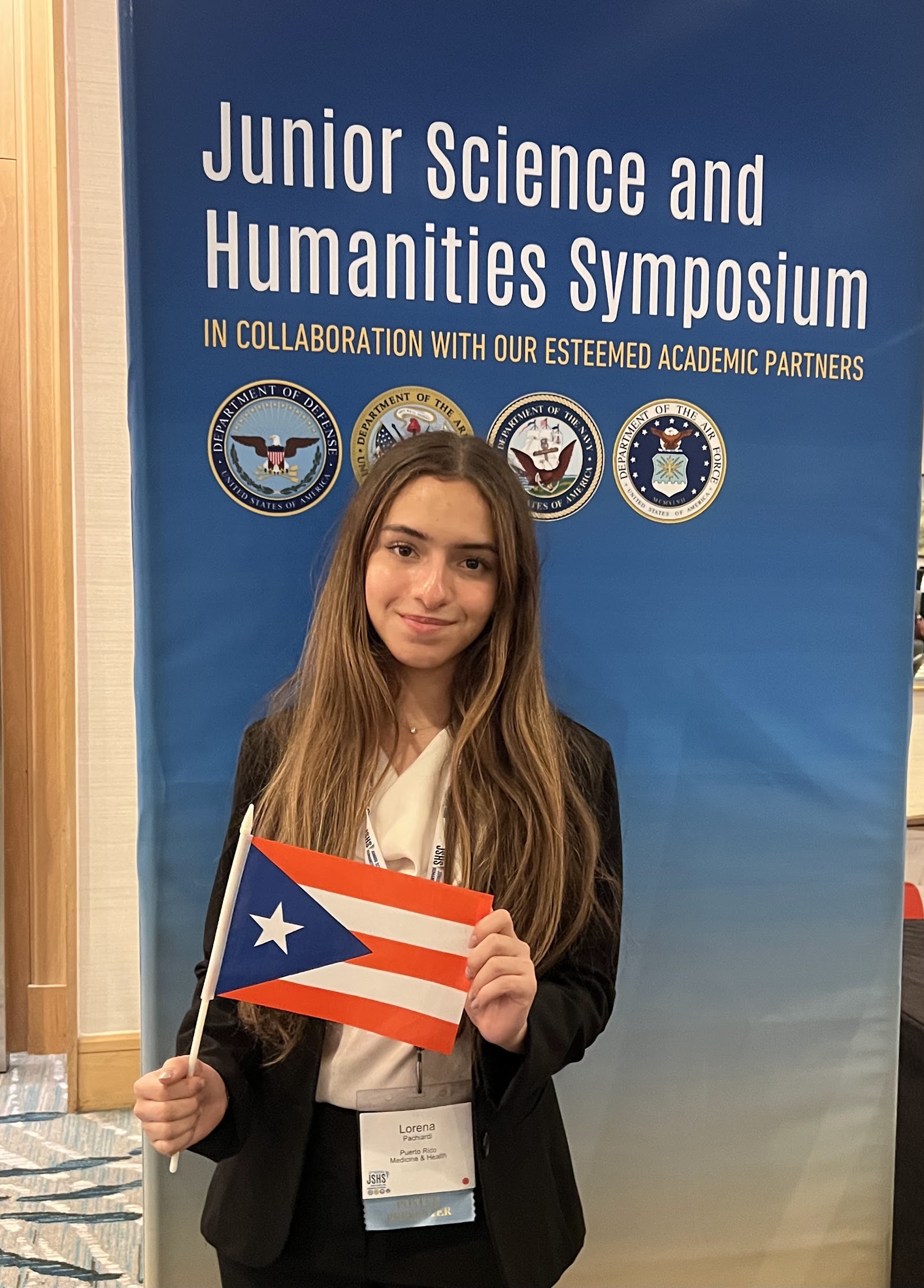 National Junior Science & Humanities Symposium — National Delegate